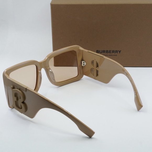 FINAL PRICE NEW BURBERRY BE4406U 399073 BEIGE LIGHT BROWN SUNGLASSES - Picture 10 of 11